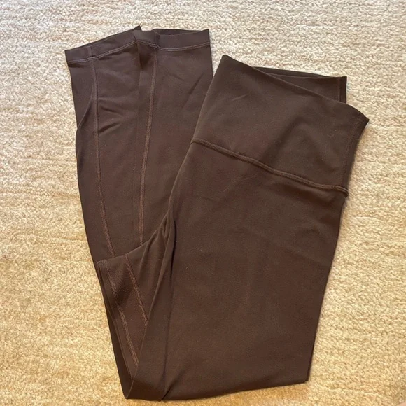 lululemon athletica align 28” in espresso women’s size 12 - Picture 2 of 6